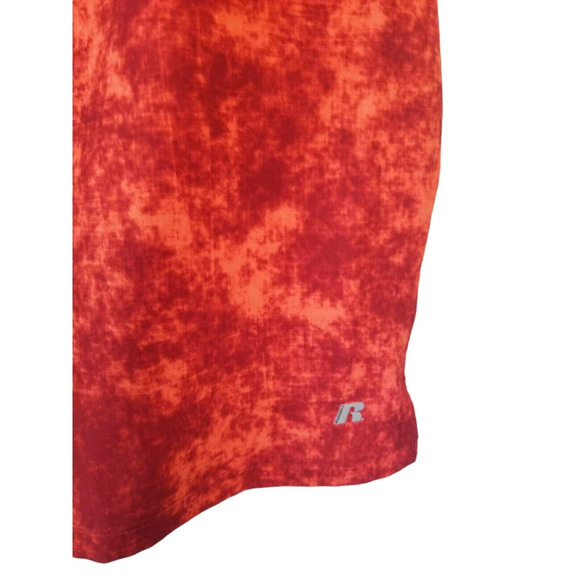 Russell Swim Shorts Men’s Size XL 40-42 orange Inseam 9.5 in - Picture 3 of 7